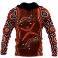 Aboriginal Naidoc Week Heal the Lizard 3D print summer shirts