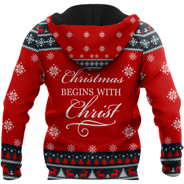 Jesus Christmas 3D All Over Printed Shirts For Men and Women