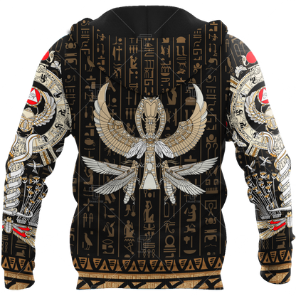Ancient Egypt ver1 Painting Pattern 3D Tattoo Printed Shirts