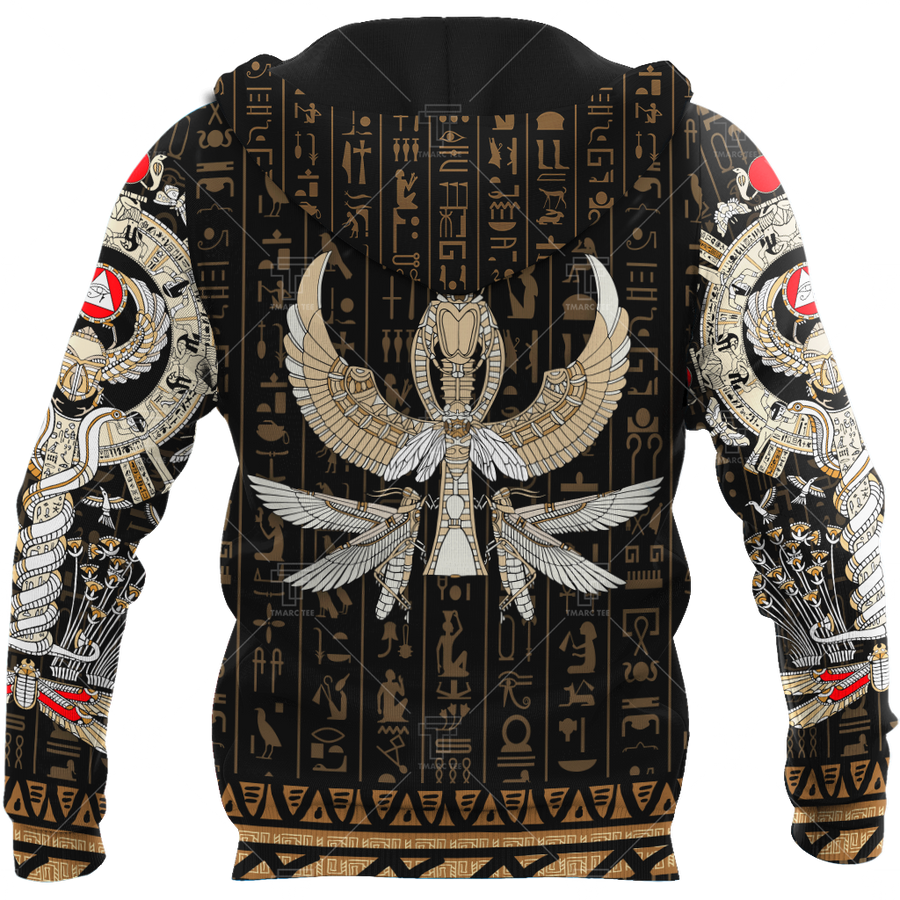 Ancient Egypt ver1 Painting Pattern 3D Tattoo Printed Shirts