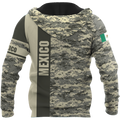 Personalized Mexican 3D All Over Printed Unisex Hoodie