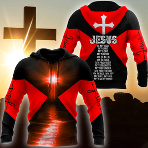 Premium Christian Jesus Catholic 3D Printed Unisex Shirts