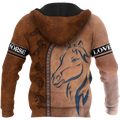 Horse 3D All Over Printed Shirts VP12122002