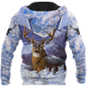 Persionalized Name - Love Deer 3D All Over Printed Unisex Shirts