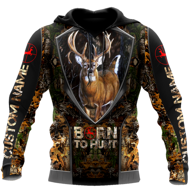 Premium Hunting for Hunter Custom Name 3D Printed Unisex Shirts