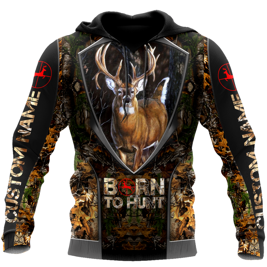 Premium Hunting for Hunter Custom Name 3D Printed Unisex Shirts