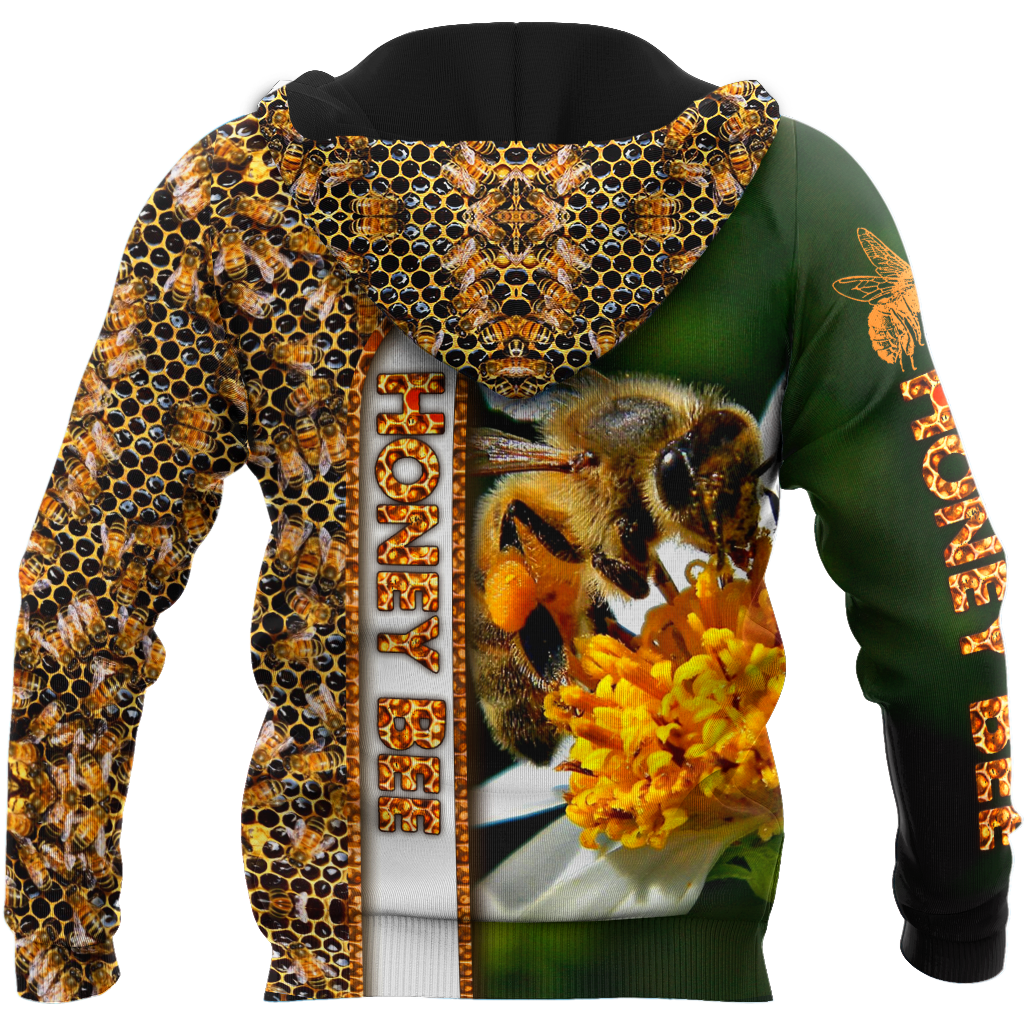 Premium Unisex All Over Printed Honey Bee Shirts MEI