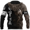 Premium Unisex Hoodie Fenrir Viking Wolf ML