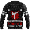 Customize Name Don't Touch Me Karate Hoodie For Men And Women TNA13032101