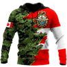 Canadian Armed Forces Veteran 3D All Over Printed Shirts MH13032103