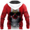 Canadian Army Skull Pullover 3D All Over Printed Shirts SN13032104