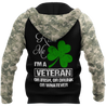 Irish Veterans - Persionalized Name 3D Hoodie Shirt For Men And Women