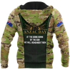 Lest We Forget Anzac Day 3D All Over Printed Unisex Shirts