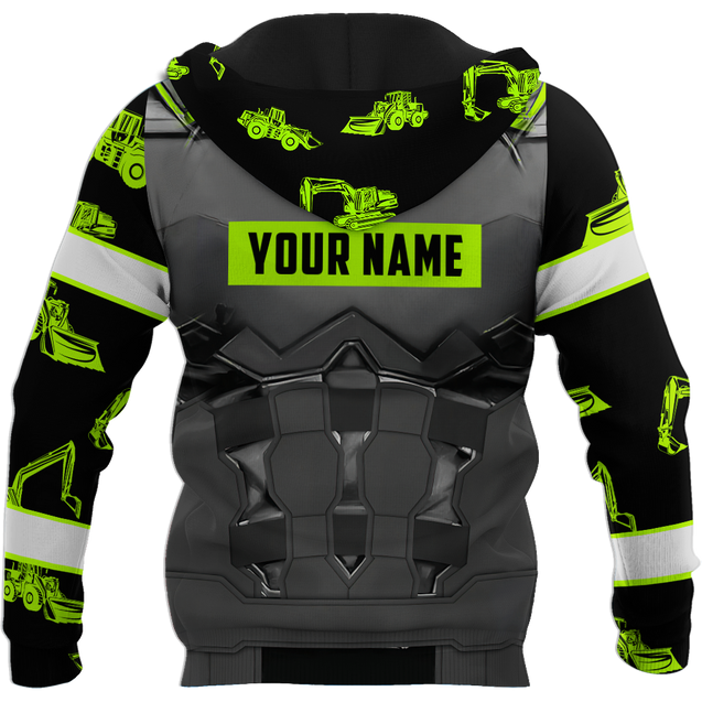 Customize Name Heavy Equipment Operator 3D All Over Printed Unisex Shirts