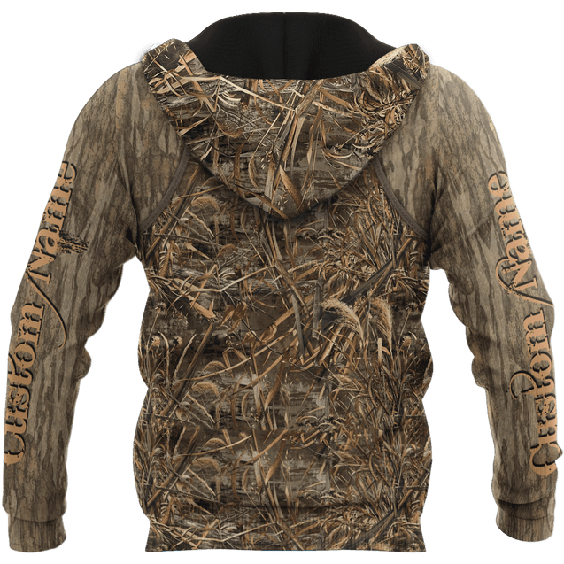 Deer Hunting Personalized Name 3D All Over Printed Shirts