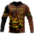 Customize Name Firefighter Hoodie For Men And Women TNA13052107