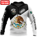 Personalized Name Mexican 3D All Over Printed Unisex Shirts