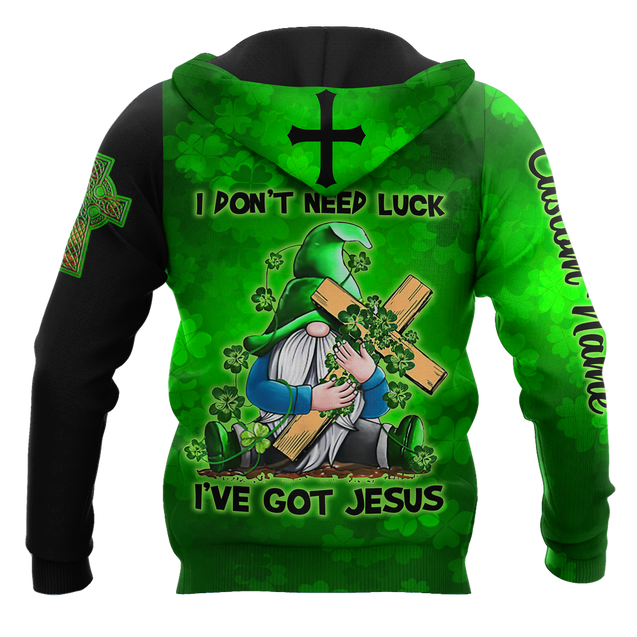 Irish Jesus 3D All Over Printed Unisex Shirts For Men And Women