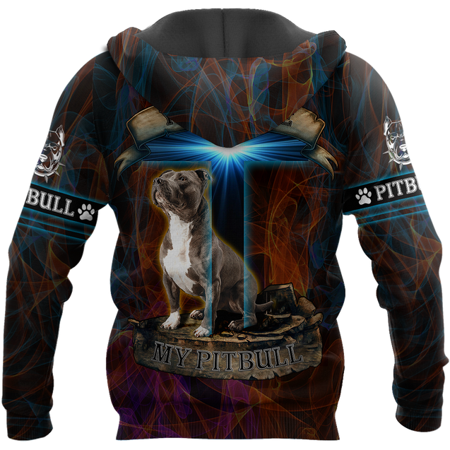 Personalized Pitbull 3d hoodie shirt for men and women SN14042101