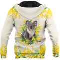 Custom name Australia Koala Golden Wattle Shirts