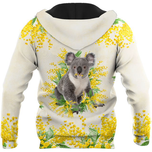 Custom name Australia Koala Golden Wattle Shirts