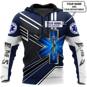 Personalized Name EMS 3D All Over Printed Unisex Shirts Ver 6