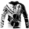 Violin Musical Instrument 3D All Over Printed Hoodie For Men And Women