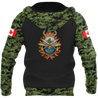 Personalized Name XT Canadian Armed Forces Pullover 3D All Over Printed Shirts PD15032102