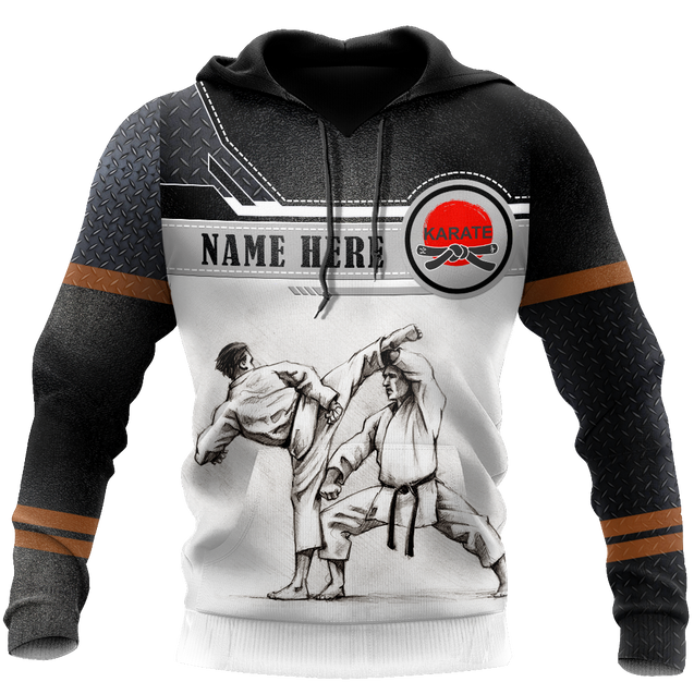 Customize Name Combat Karate Hoodie For Men And Women TNA15032102