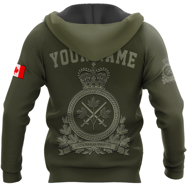 Personalized Name XT Canadian Veteran 3D Printed Clothes SN15032103