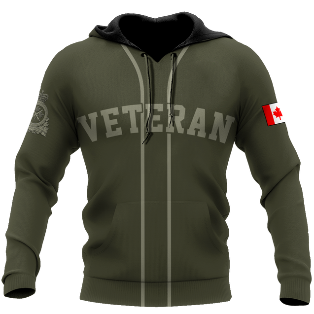 Personalized Name XT Canadian Veteran 3D Printed Clothes SN15032103