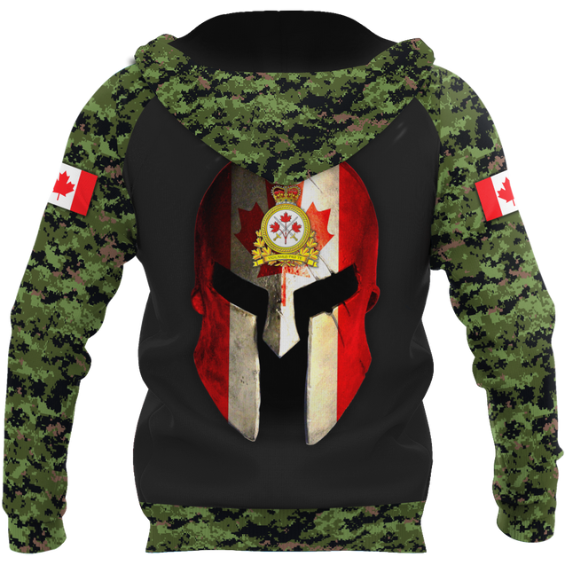 Personalized Name XT Canadian Army Pullover 3D All Over Printed Shirts PD15032104