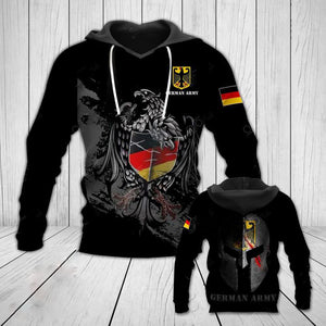 Germany Army Eagle Premium Unisex Hoodie 3D All Over Printed Camo