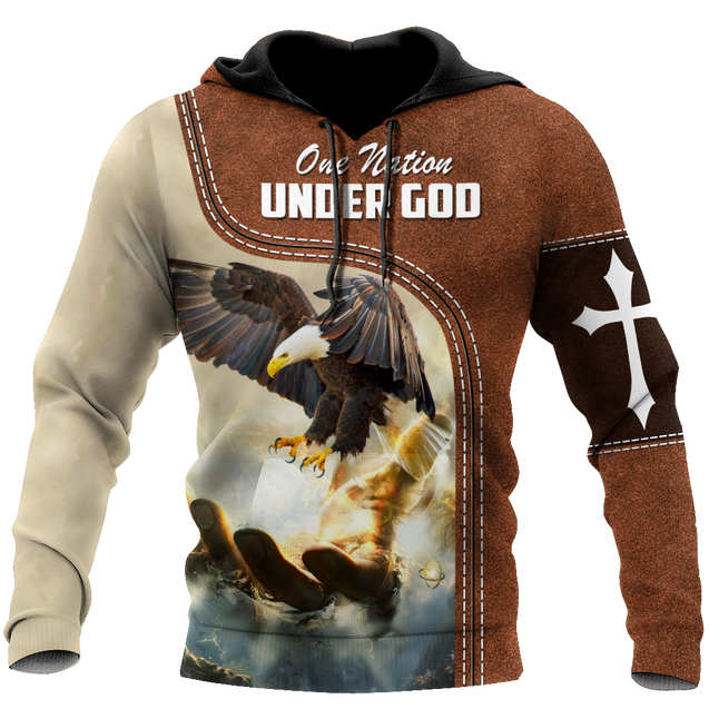 One Nation Under God 3D All Over Printed Shirts