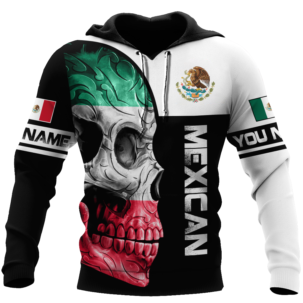 Personalized Mexican Skull Hoodie 3D All Over Printed Unisex Hoodie