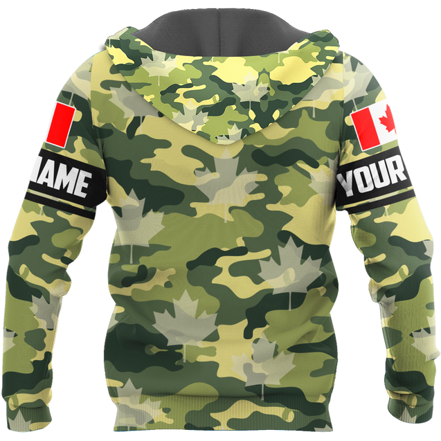 Personalized Name XT Canadian Veteran 3D All Over Printed Clothes DA16032104