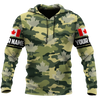 Personalized Name XT Canadian Veteran 3D All Over Printed Clothes DA16032104