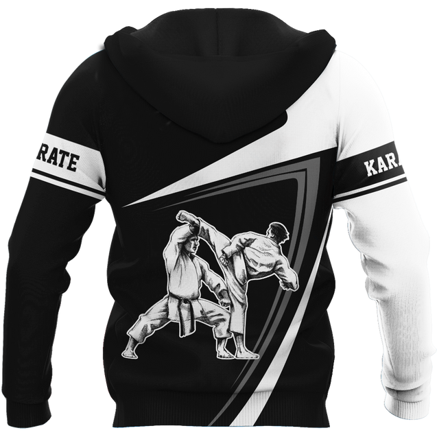 Customize Name Karate 3D Hoodie For Men And Women MH16042102