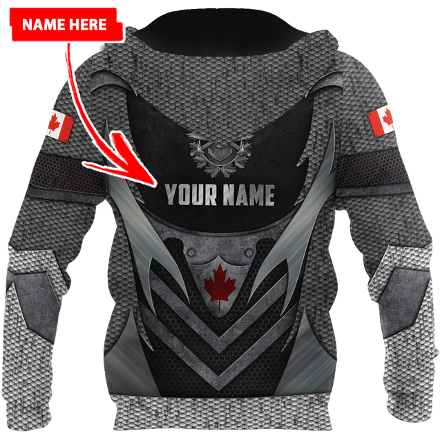 Custom Name XT Canadian Armed Forces 3D Printed Clothes PD16042103