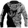 Amazing Polynesian Tattoo Anchor Personalized Unisex Deluxe Hoodie ML