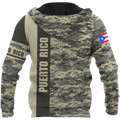 Customize Name Puerto Rico 3D All Over Printed Unisex Shirts
