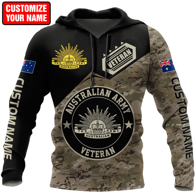 Custom name Australian Army Camo 3D printed Combo Hoodie And Sweatpant DD16102102