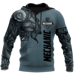 Mechanic Tattoo Machine All Over Printed Hoodie For Men and Women TR1611201VH