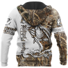 Bass Fishing Sport Muddy Water Camo tattoo 3D shirts for men and women