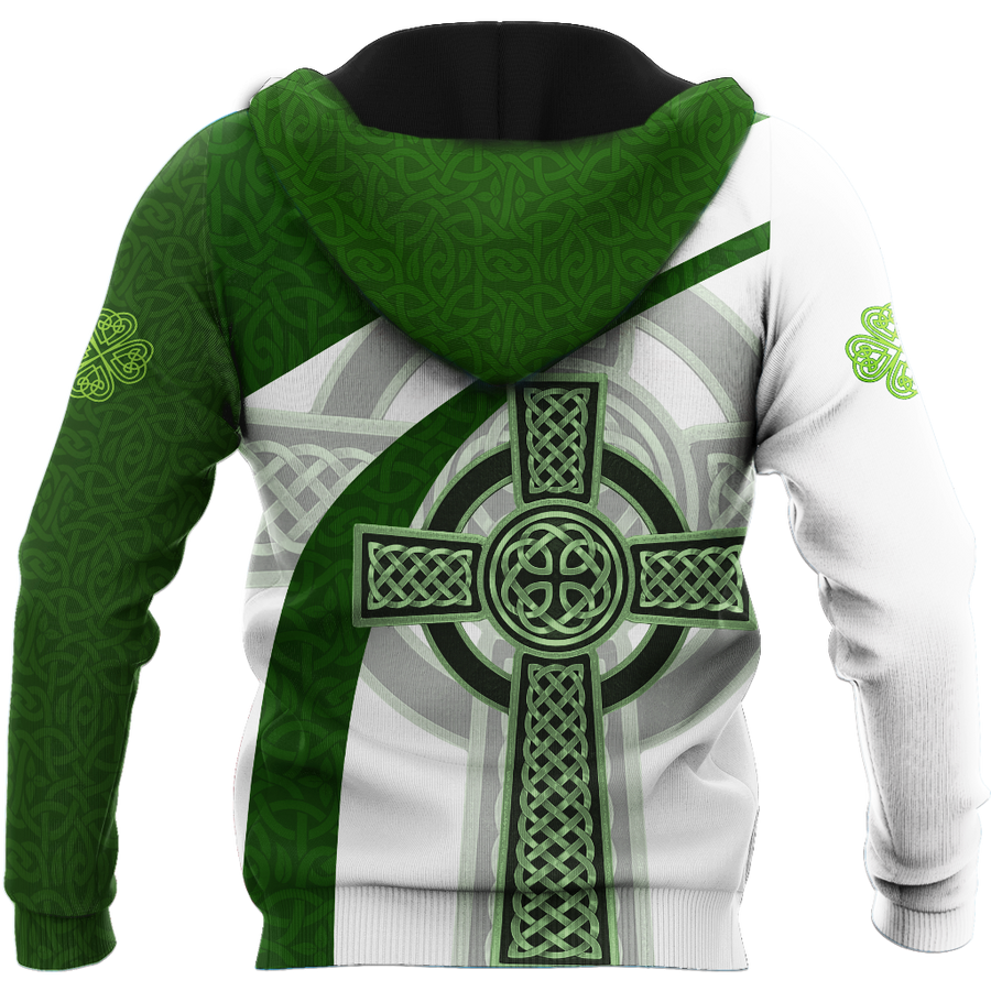 Irish Celtic Knot Cross 3D Design print shirts