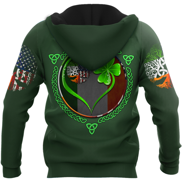 Premium Irish Saint Patrick's Day 3D Printed Unisex Shirts TN