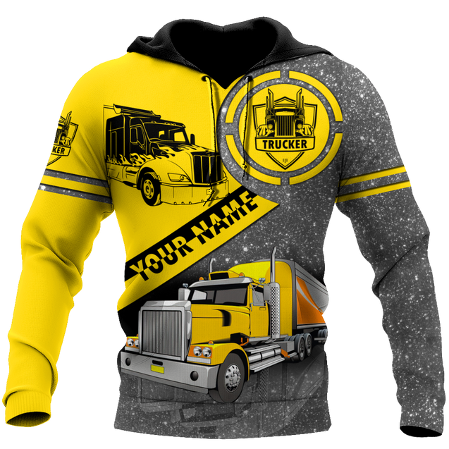 Premium Truck Driver Unisex 3D All Over Printed Shirts MEI