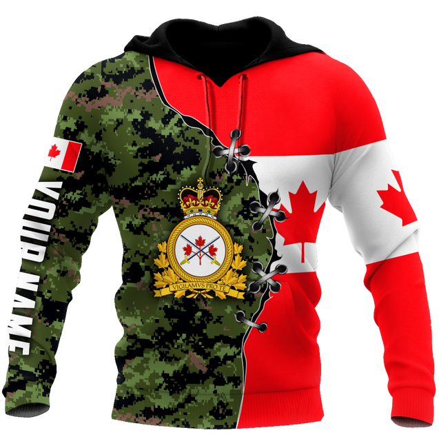 Personalized Name XT Canadian Veteran 3D All Over Printed Clothes NTN17032102