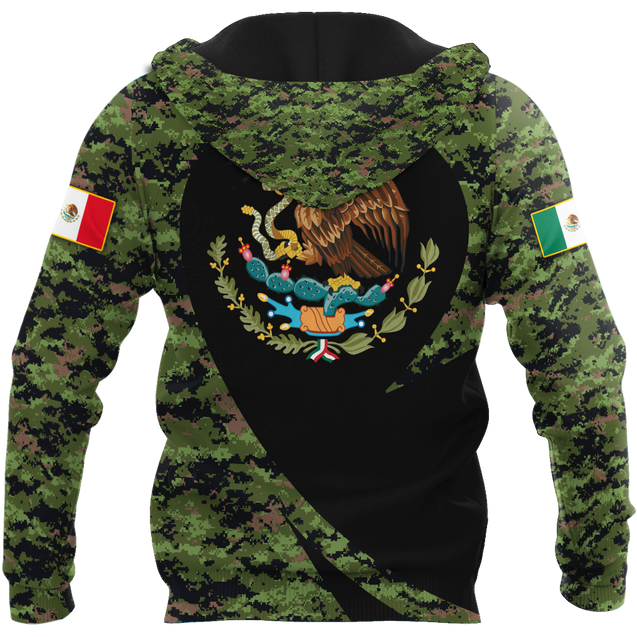 Mexico 3D All Over Printed Hoodie MH17042102