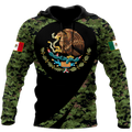 Mexico 3D All Over Printed Hoodie MH17042102